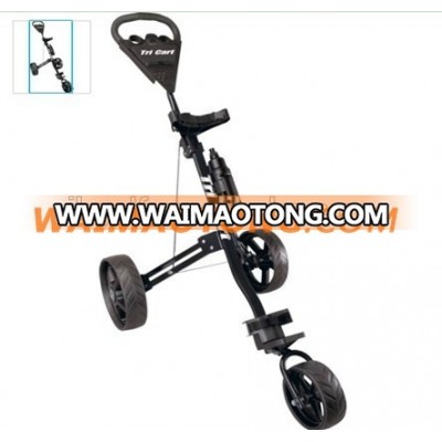 3 wheels golf trolley